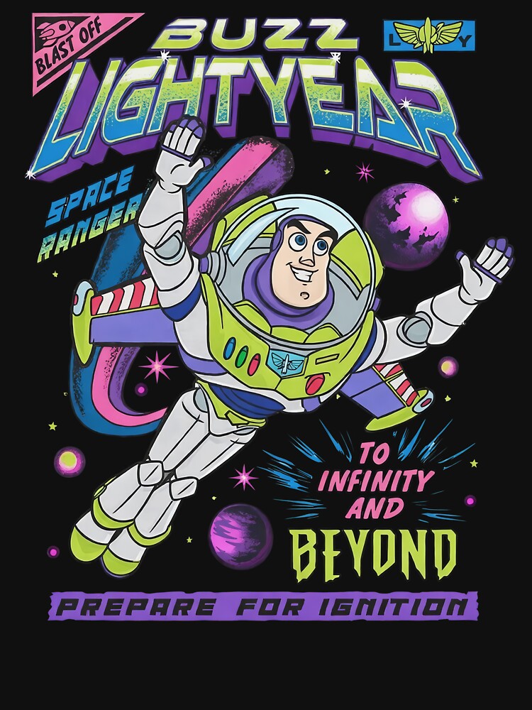 To Infinity And Beyond Retro Space Ranger by WeronikaBurn