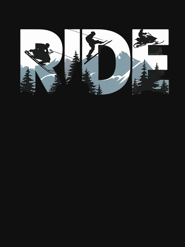 Snowmobile Ride Snow Mountain Snowmobiling Winter by DrewLeuschke