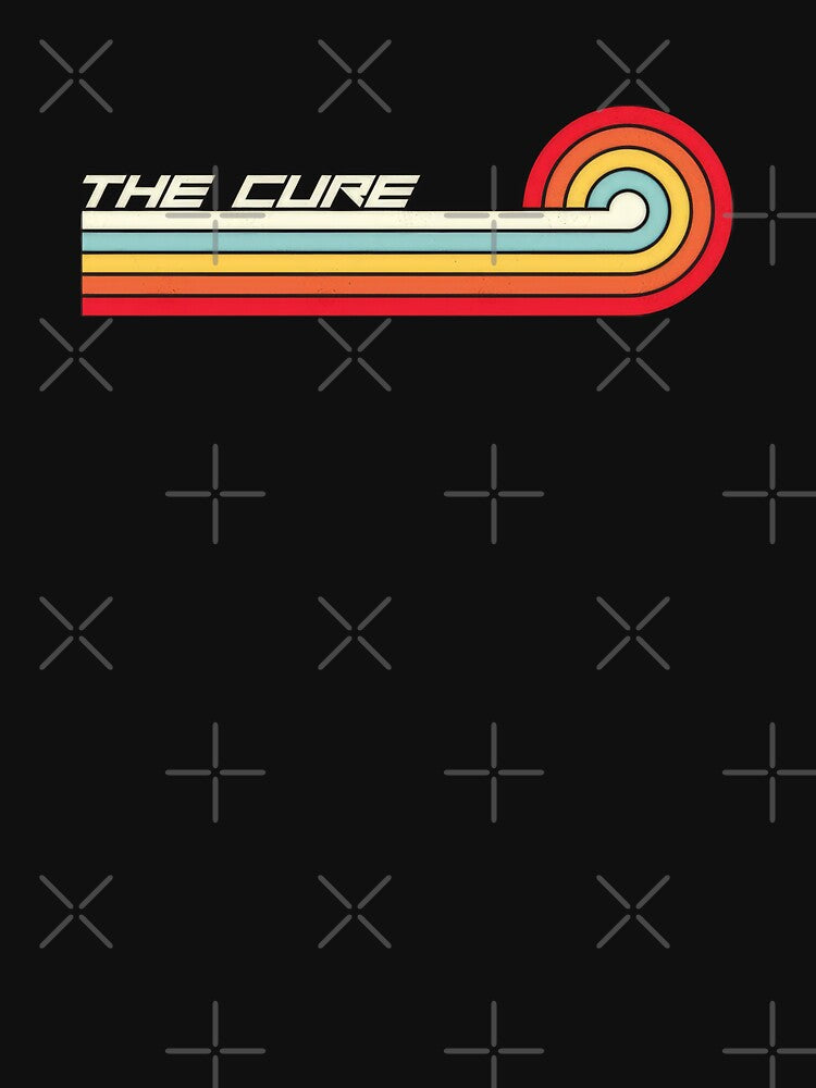 The Cure - Horizontal Sunset Retro #8930 by lukas-lei-art