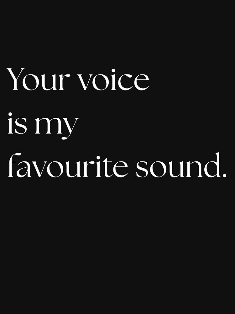 You Voice Is My Favourite Sound (Dark) by ProdByRTHA