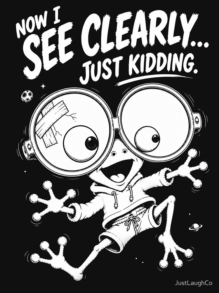 Now I See Clearly Just Kidding by JustLaughCo