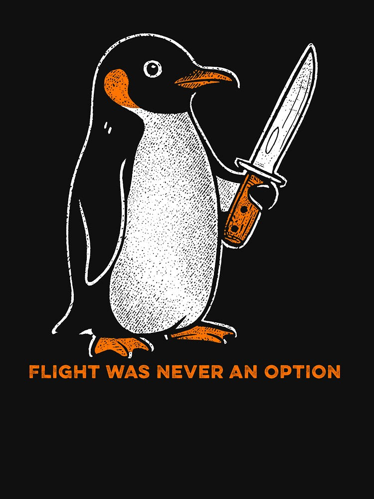 Flight was Never an Option Penguin Meme by suhairee-studio
