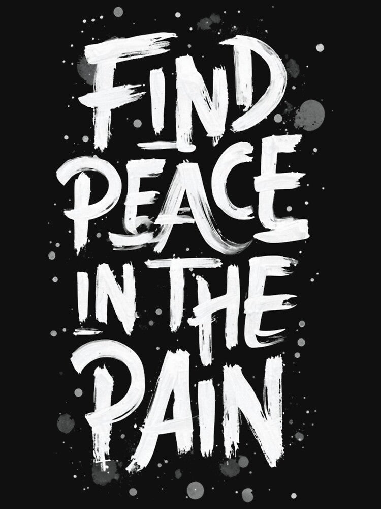 Find Peace in the Pain by niclothing