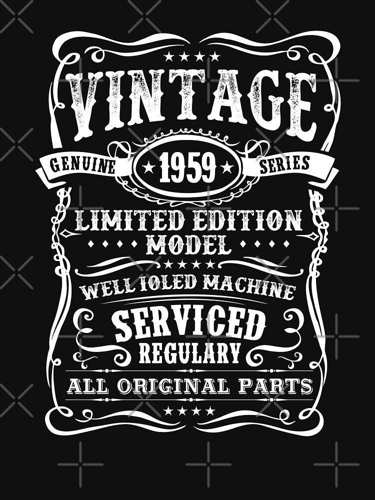 Vintage 1959 Limited Edition Model by JuanBarnet
