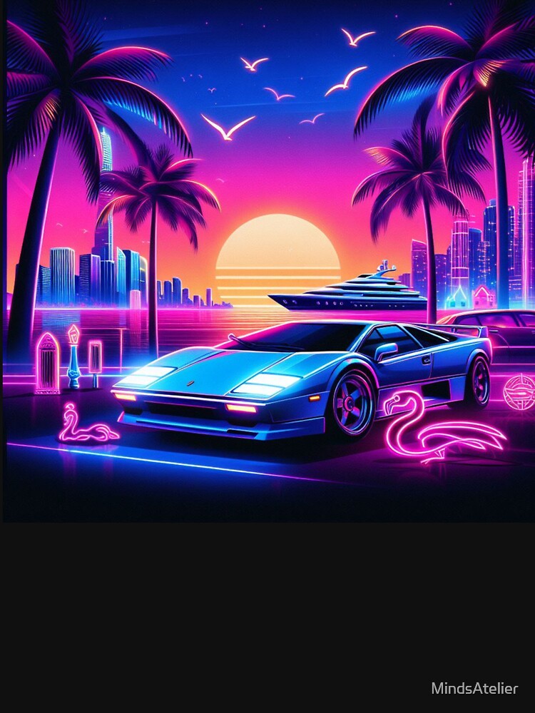 Miami Vice Art by MindsAtelier