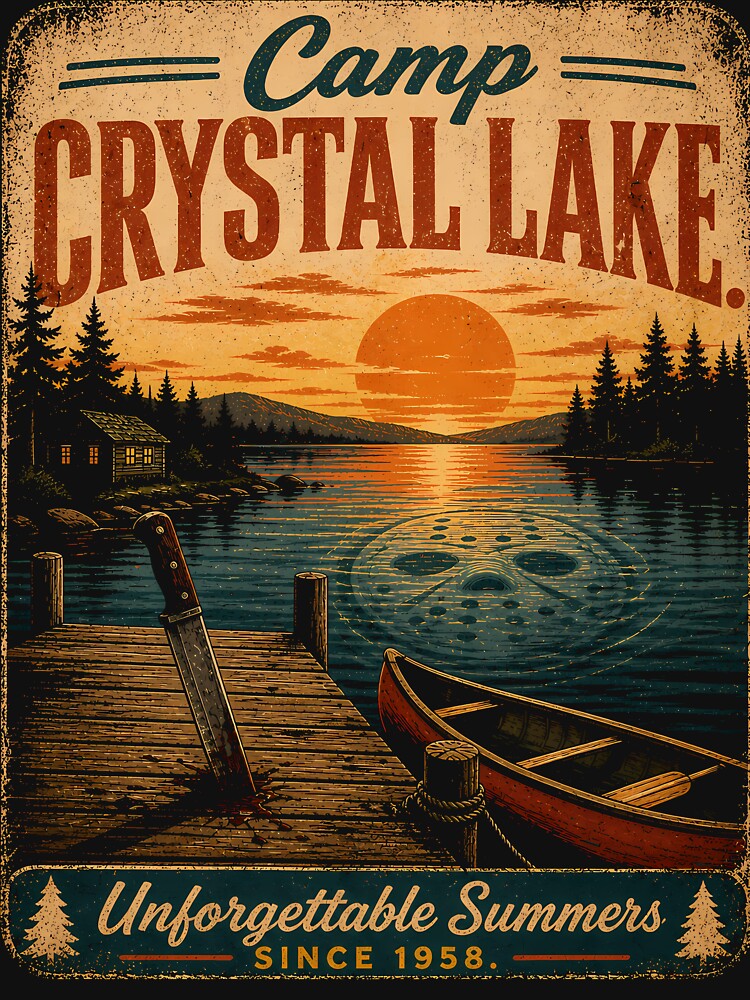 Camp Crystal Lake Summer Flyer by agearb