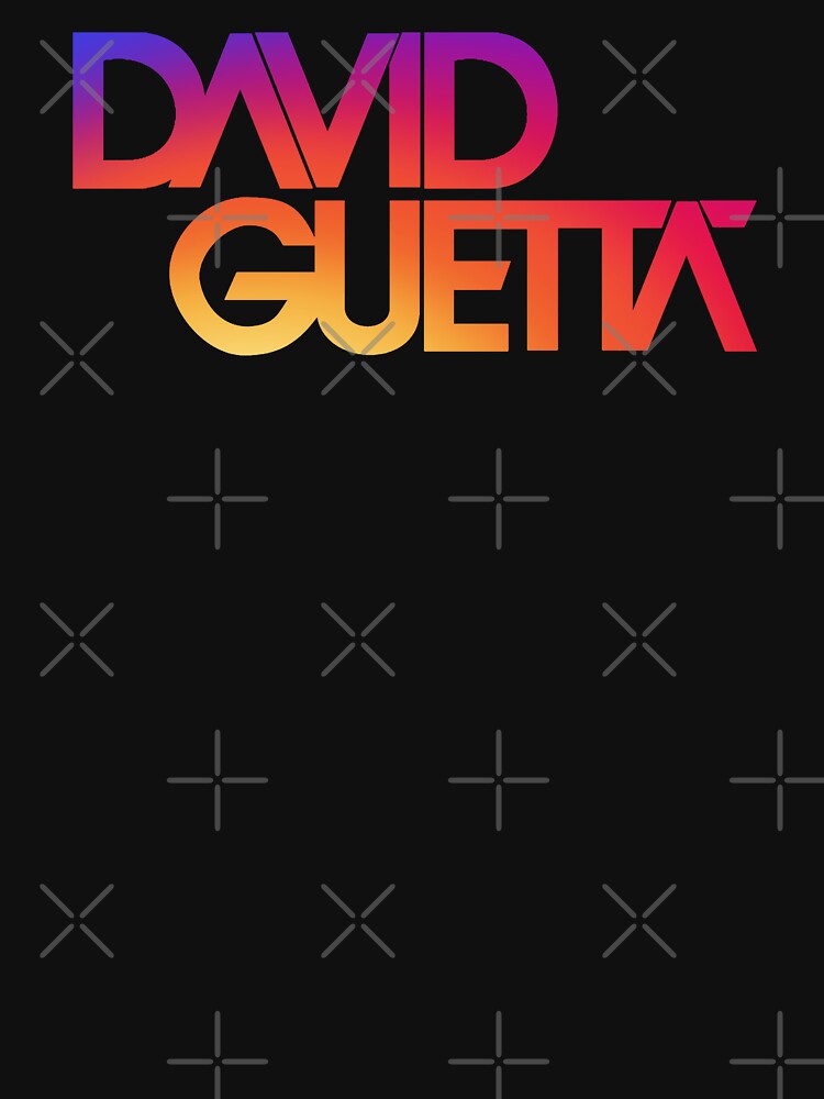 David Guetta sunset logo by jackiehere