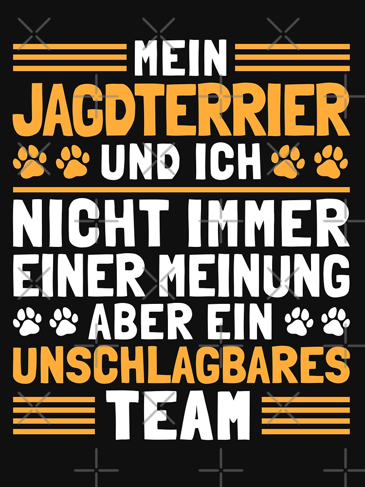German Jagdterrier and Ich Jagdhund Gift by madgrfx