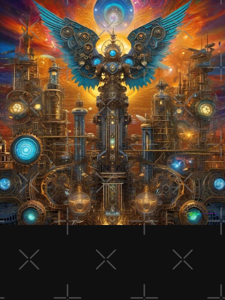 Surreal Angels of The Apocalypse 7 - Steampunk Visions by Benito Del Ray