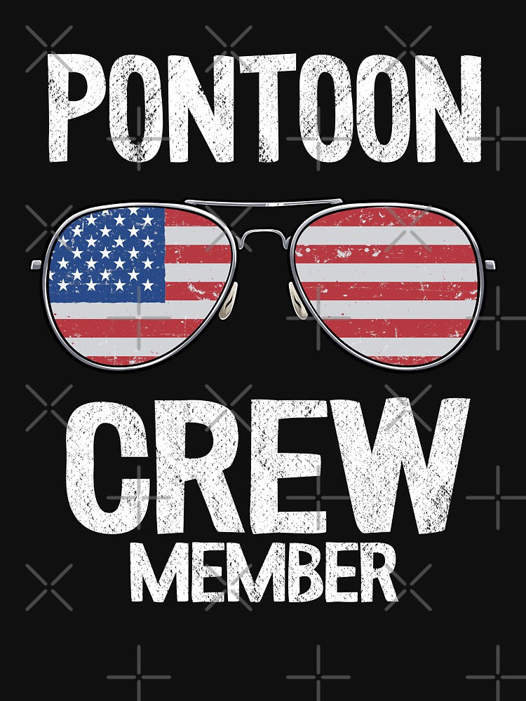 Pontoon Crew Member Funny Pontoon by Stronzi