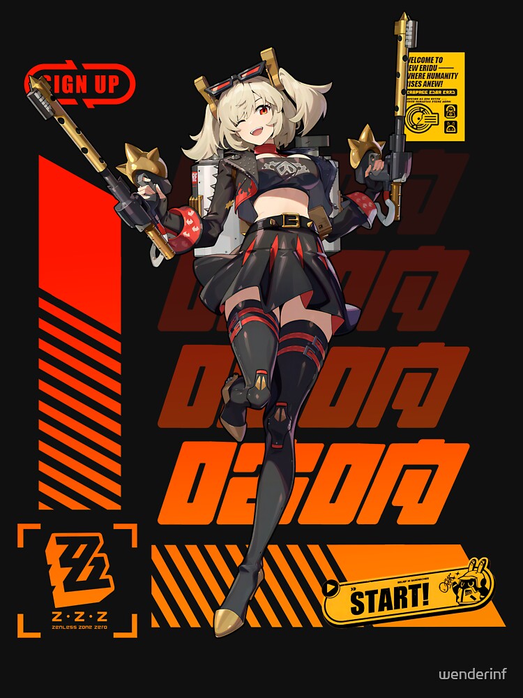 Agent Burnice (Zenless Zone Zero) by wenderinf