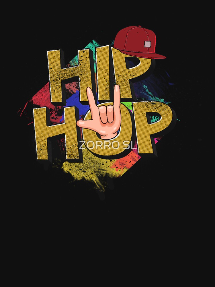 Retro Hip Hop Streetwear: Graffiti Splatter Aesthetic by ZORRO SL