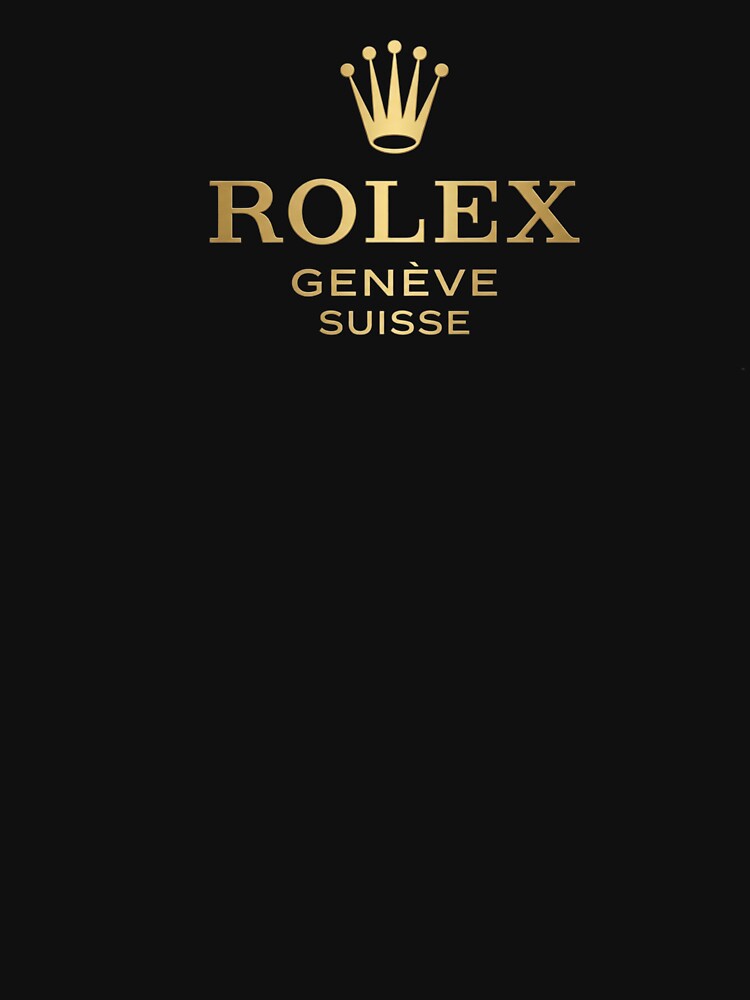 ? Rolex Genève Suisse Gold Crown Logo | Luxury Watch Brand Sticker Design by AdityaShop18