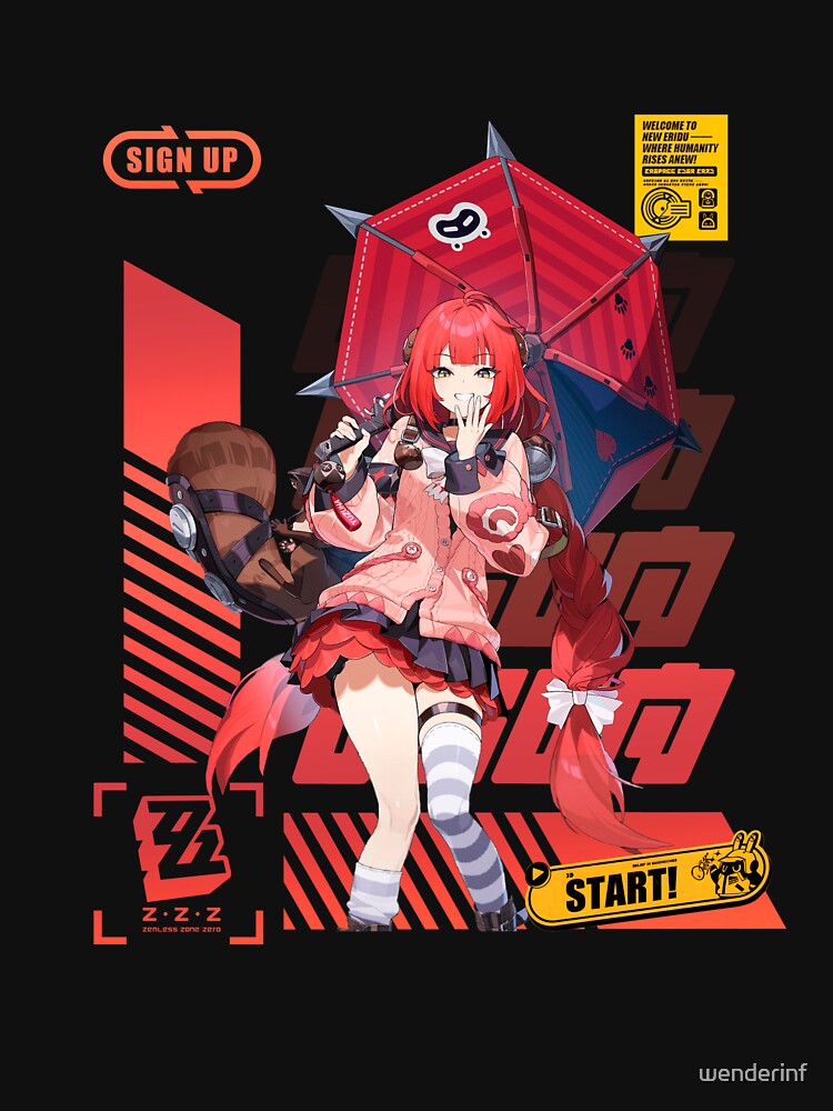 Yuzuha (Zenless Zone Zero) by wenderinf