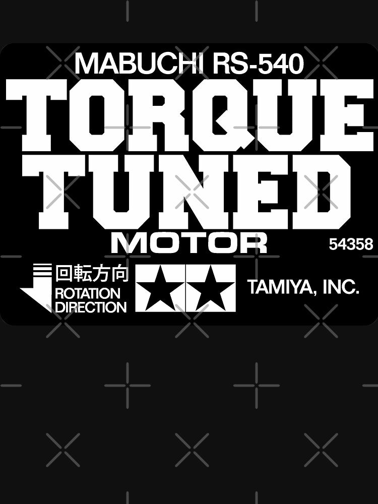 Tamiya Torque Tuned Motor Label by RC Racing Legends
