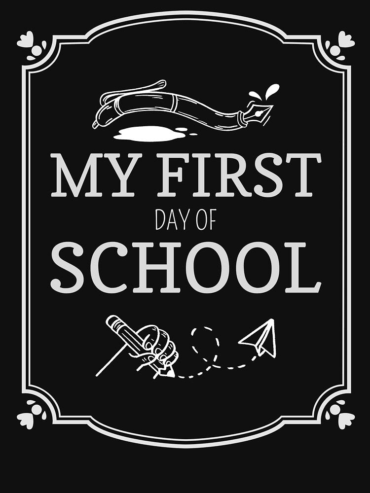 My First Day of School T-shirt Design by Difik