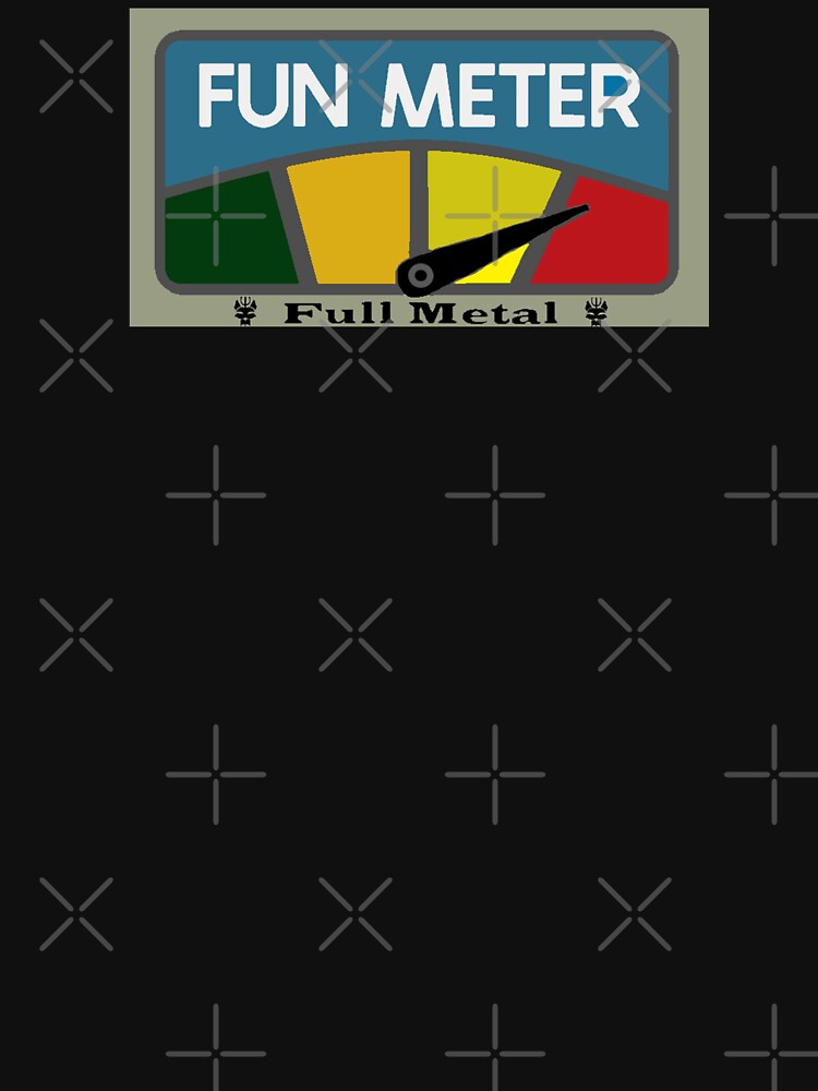 SEAL TEAM  FULL METAL FUN METER by THE AMERICAN TEEVANGELIST