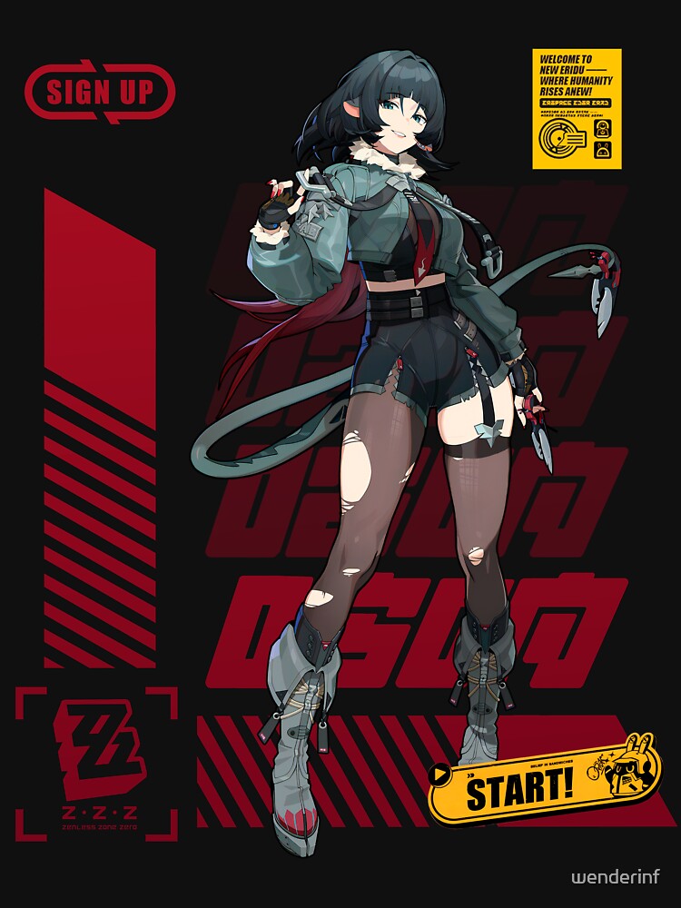 Agent Jane Doe (Zenless Zone Zero) by wenderinf