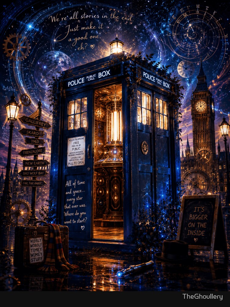 Gallifrey After Dark by TheGhoullery