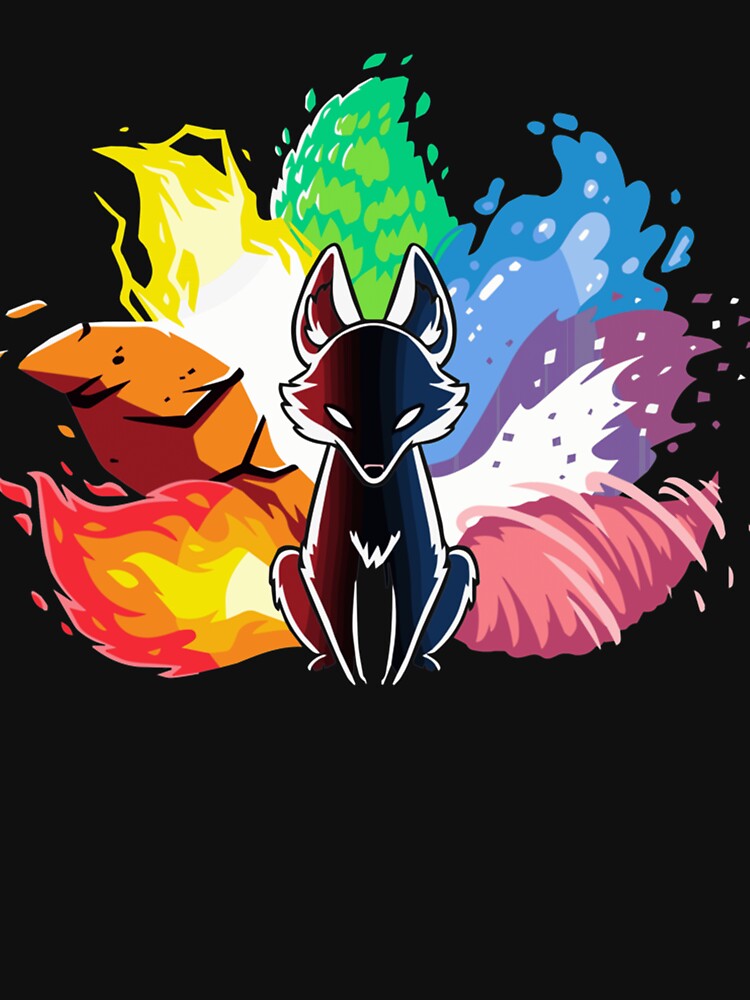 Kitsune Nine Tail fox Essential by hollenquboppa2