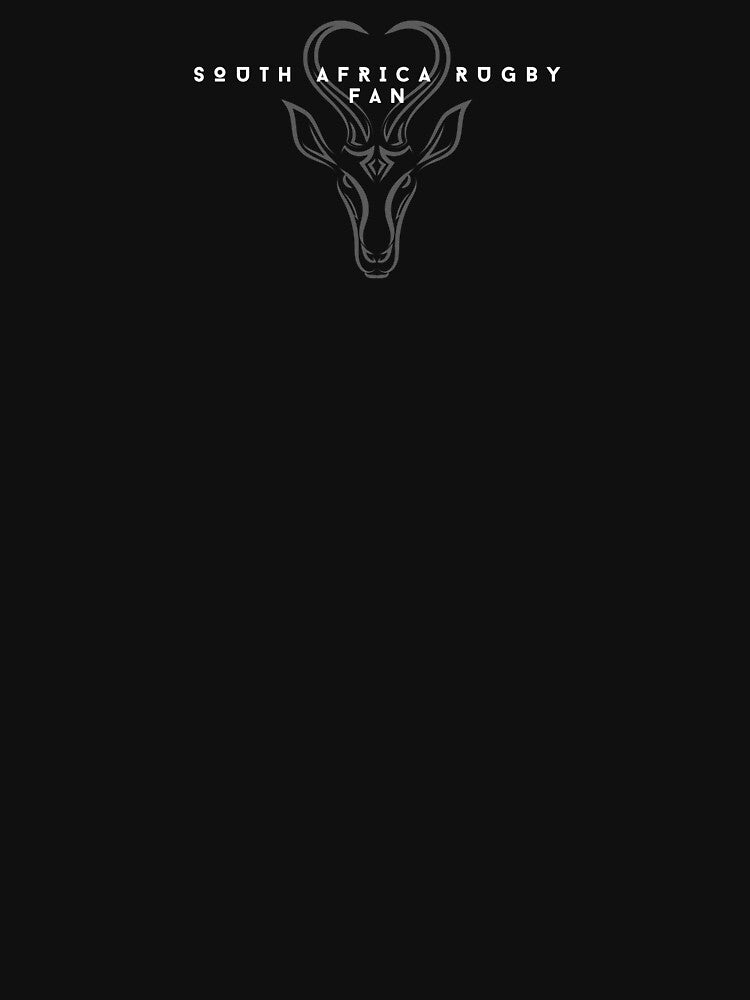 Minimalist Rugby #006 - South Africa Rugby Fan by SYDLclothing