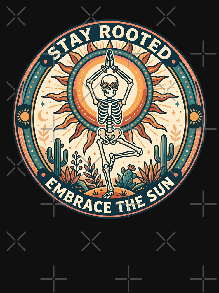 Funny Sarcastic Sun Worshipping Yoga Teacher by Oommen Studio