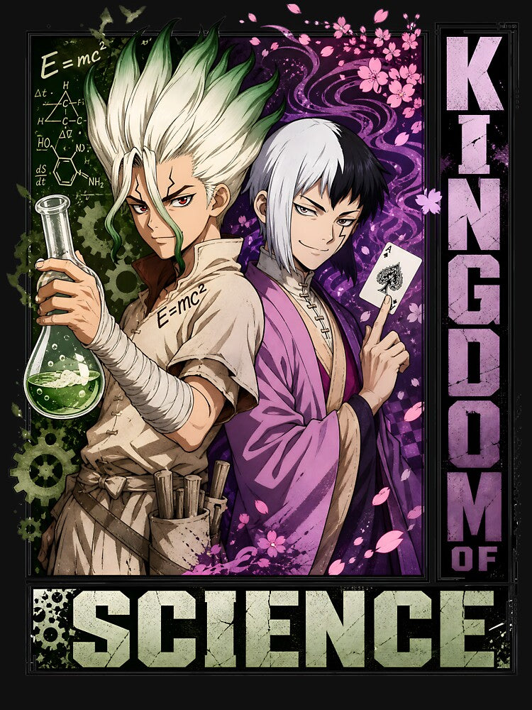 Kingdom of Science Anime Duo Graphic Art by sidki-SDK