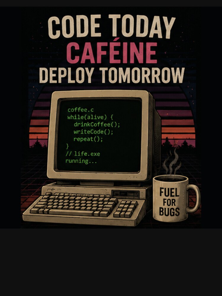 Code Today Caffeine Tomorrow by Turtle-Shell