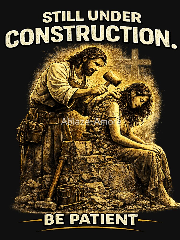 Jesus Constructing a Woman of Faith by Alpha Omega Shop