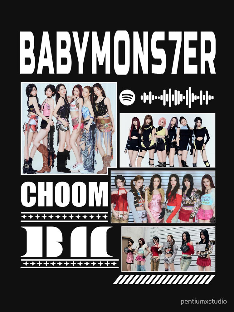 BABYMONSTER - CHOOM 3rd Mini Album by floverglowstudio