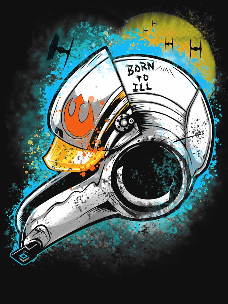 Born To Ill Rebel Pilot Helmet with Rebel Crest by Jalil07