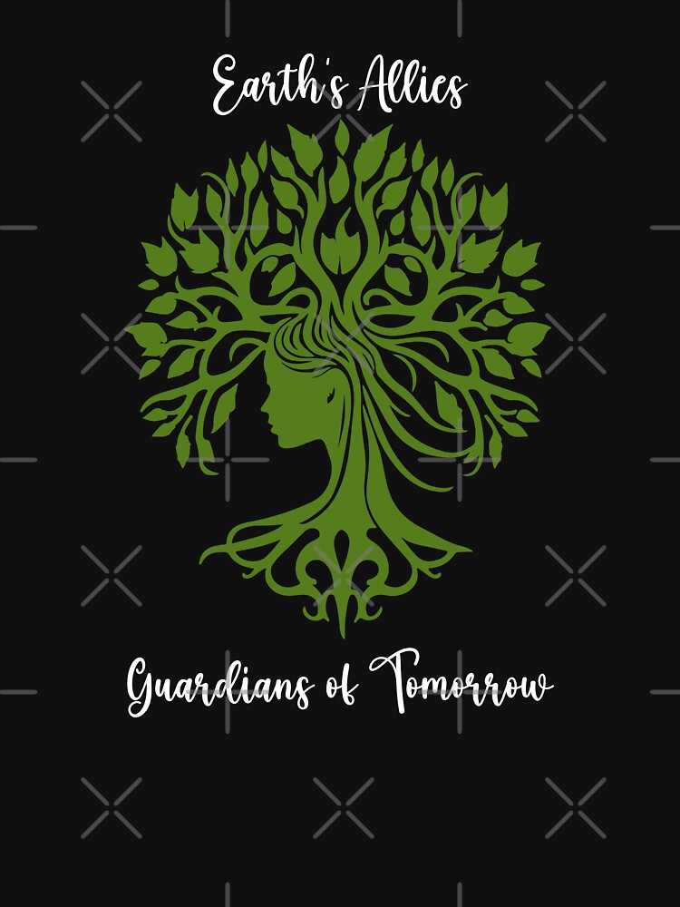 Earth's Allies, Guardians of Tomorrow Environmental Protection Positive Text by FemiBiutti