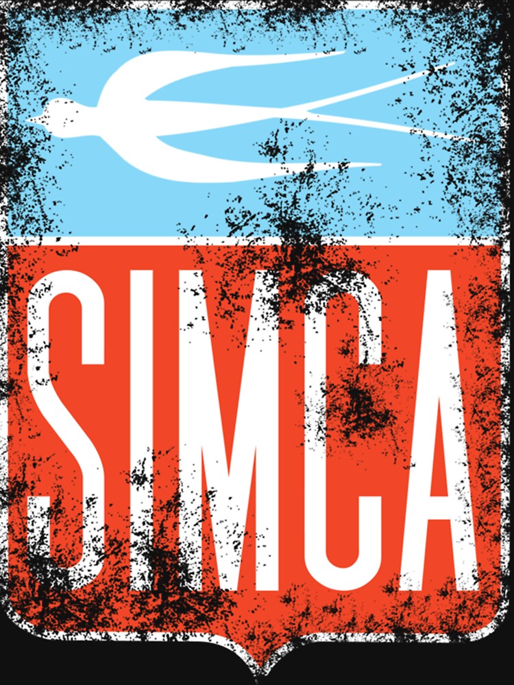 Vintage Simca old bird emblem Essential T-Shirt by AdrianHauber
