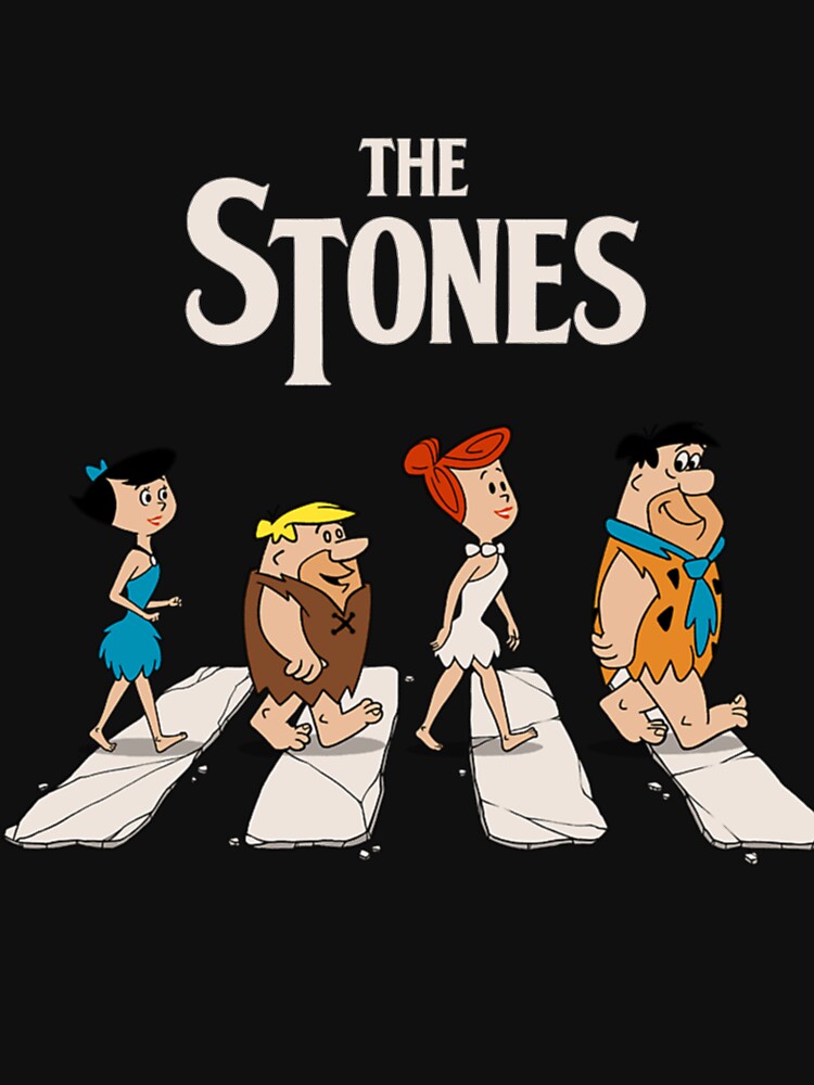 Flintstones Rock Band Poster Design Today Graphic Art by GilbertSerrano