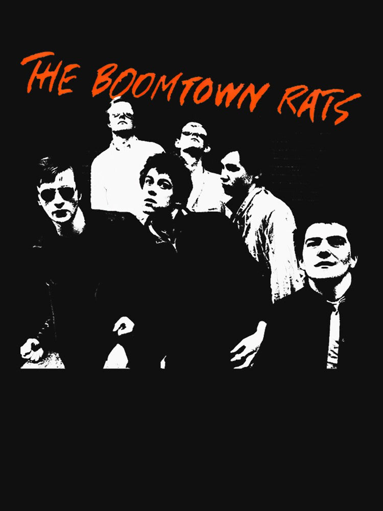 Boomtown Rats Band Retro Music Art by JulieLins33