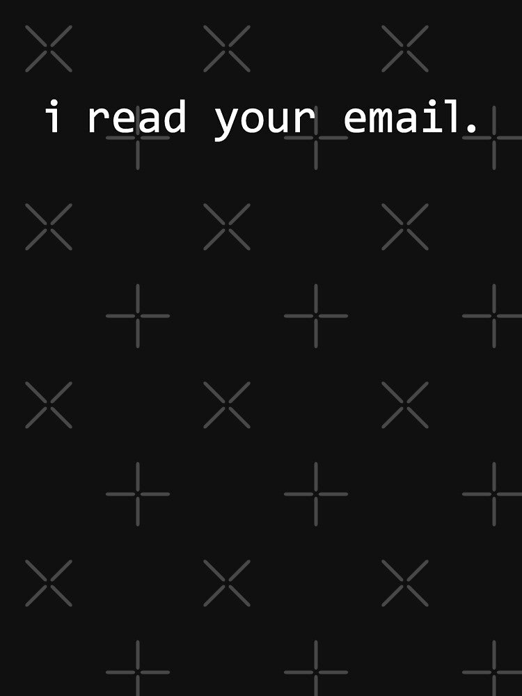 i read your email. by expandable
