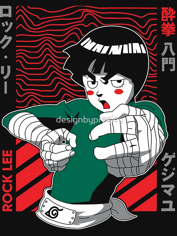 Rock Lee the Fighter by designbypresley