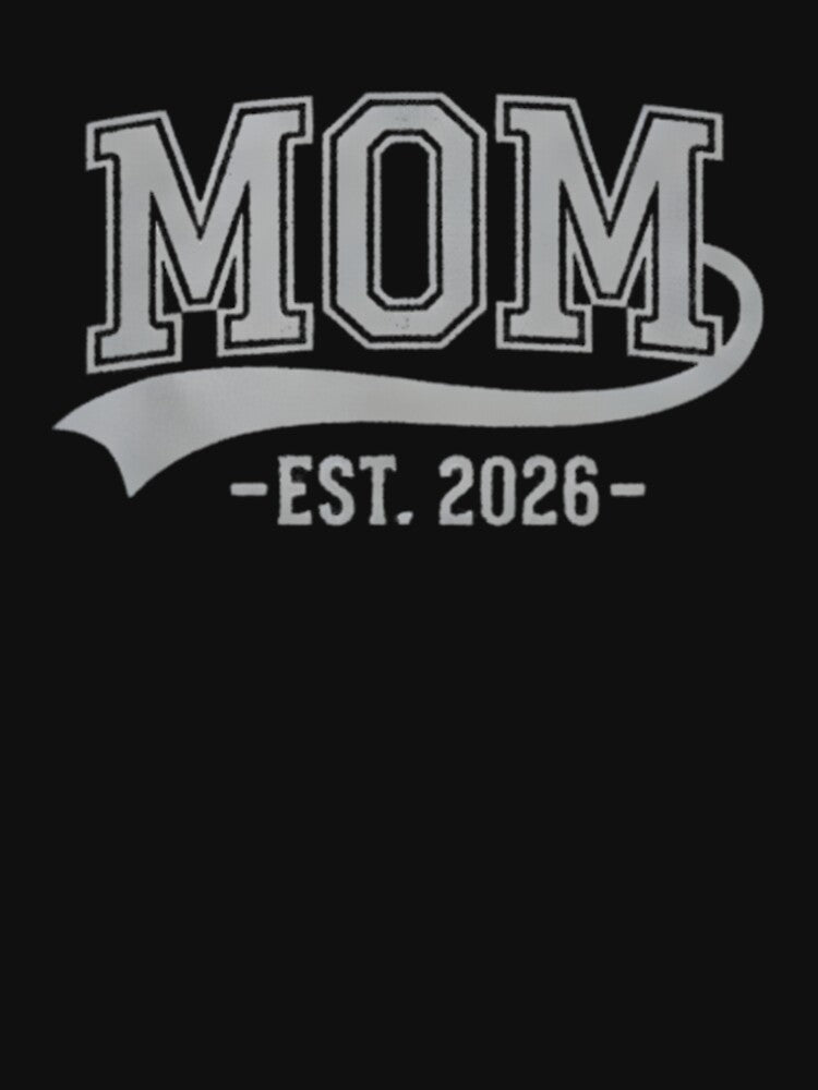 Mom -Est. 2026- Expecting Mother New Mom Pregnancy Announcement by salmzouriart