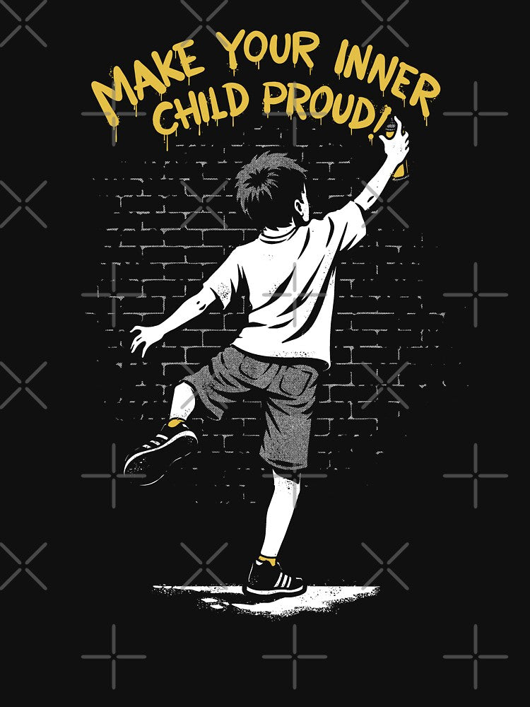 Kid Motivational Graffiti by Studio Mootant