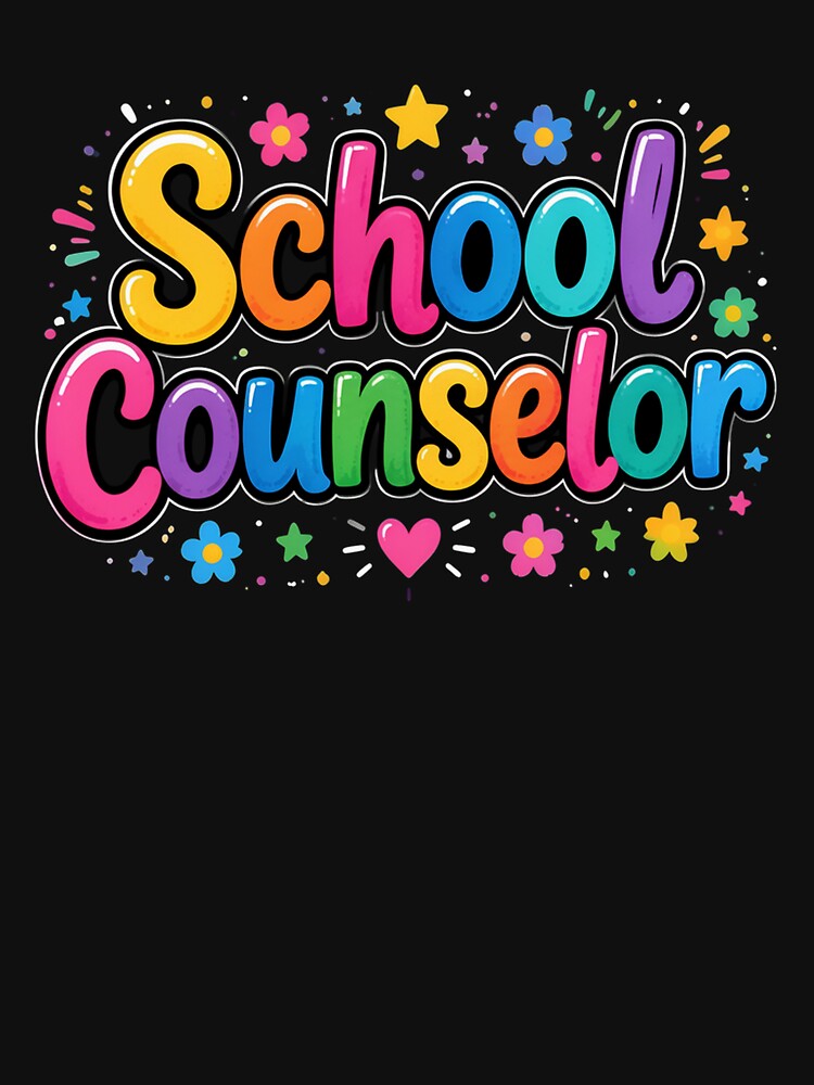 Funny School Counselor Appreciation Women Counseling by OlakunleOloroz