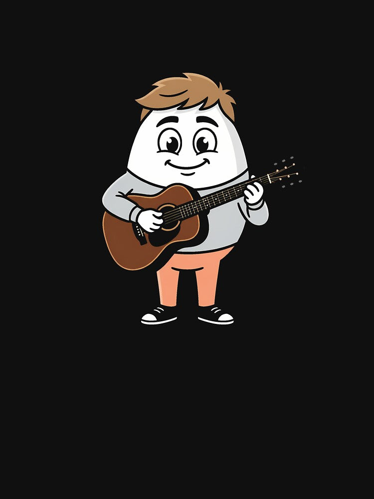 Guitarist Egg Oversized T-Shirt by gidget-gadget