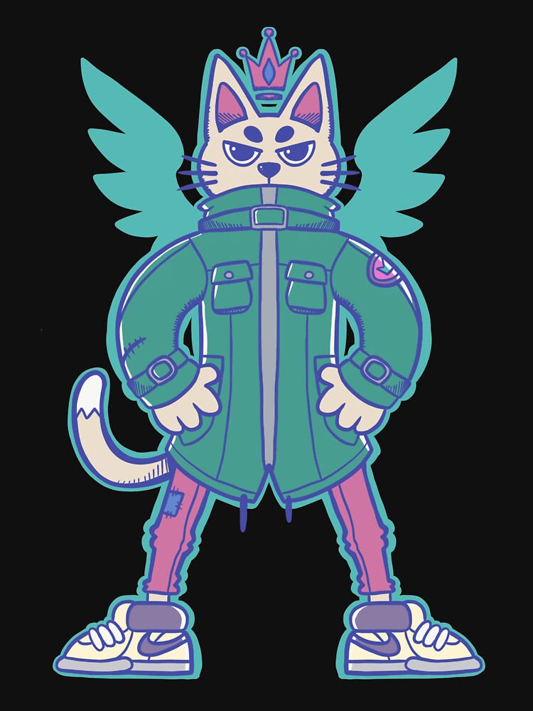 Badass cat by Ez-ra-art