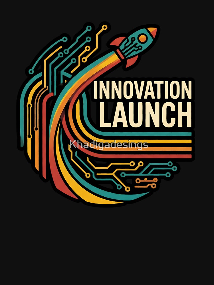 Retro Tech Innovation Launch by Khadigadesings