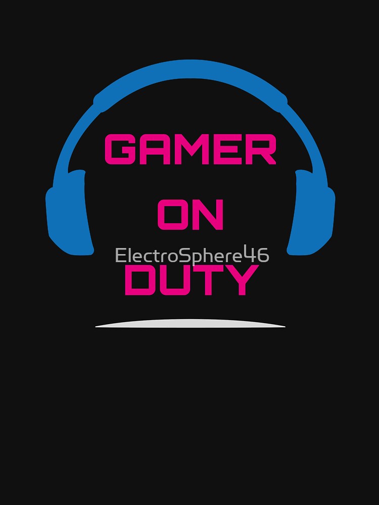 Gamer On Duty Video Game by ElectroSphere46