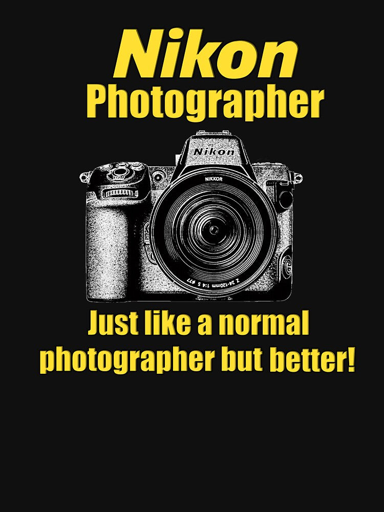Nikon Photography T shirt by Iconicapparel22
