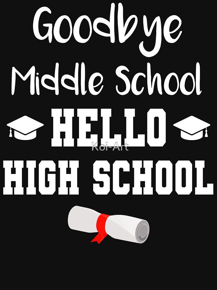 Goodbye Middle School - Hello High School by Koi-Art