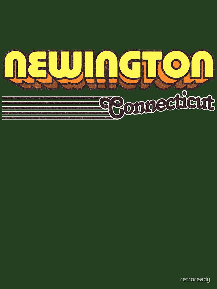 Newington, Connecticut | Retro Stripes by retroready