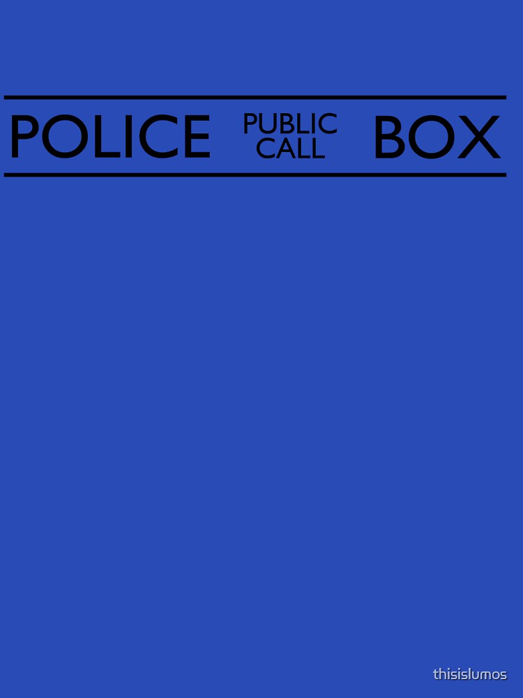 Police Public Call Box by thisislumos