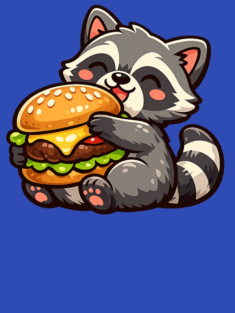 Burger Raccoon by Wild Horizon Studio
