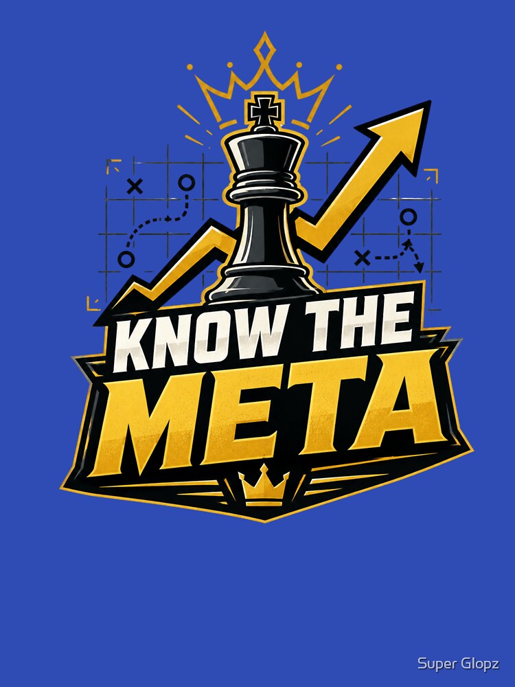 Know The Meta Strategy Gamer Emblem Design by Super Glopz